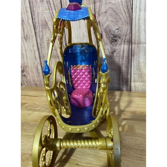 Disney Princess Cinderella Chariot Horse Carriage Toy 2014 MATTEL - Picture 4 of 10